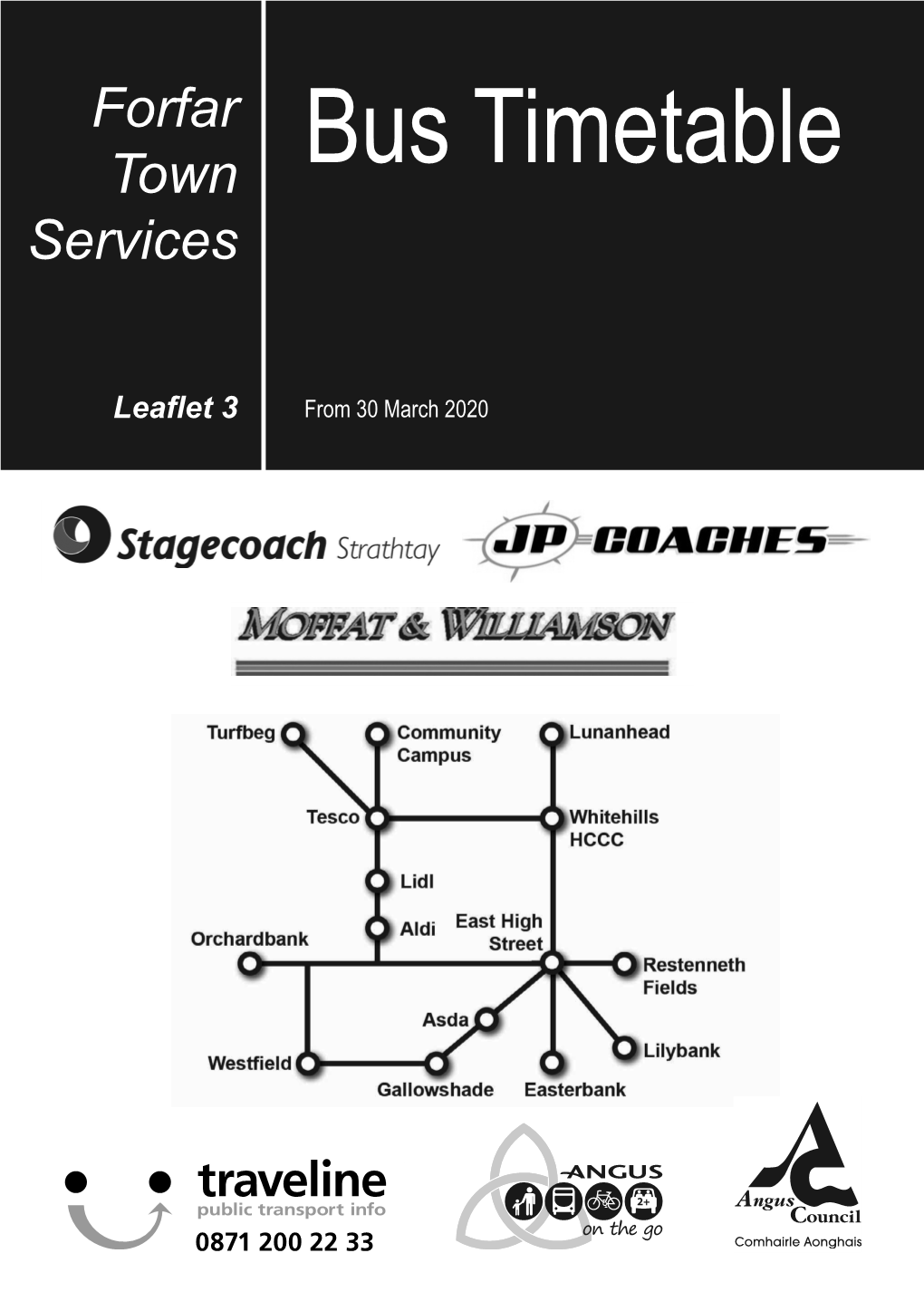 Bus Timetable Town Services