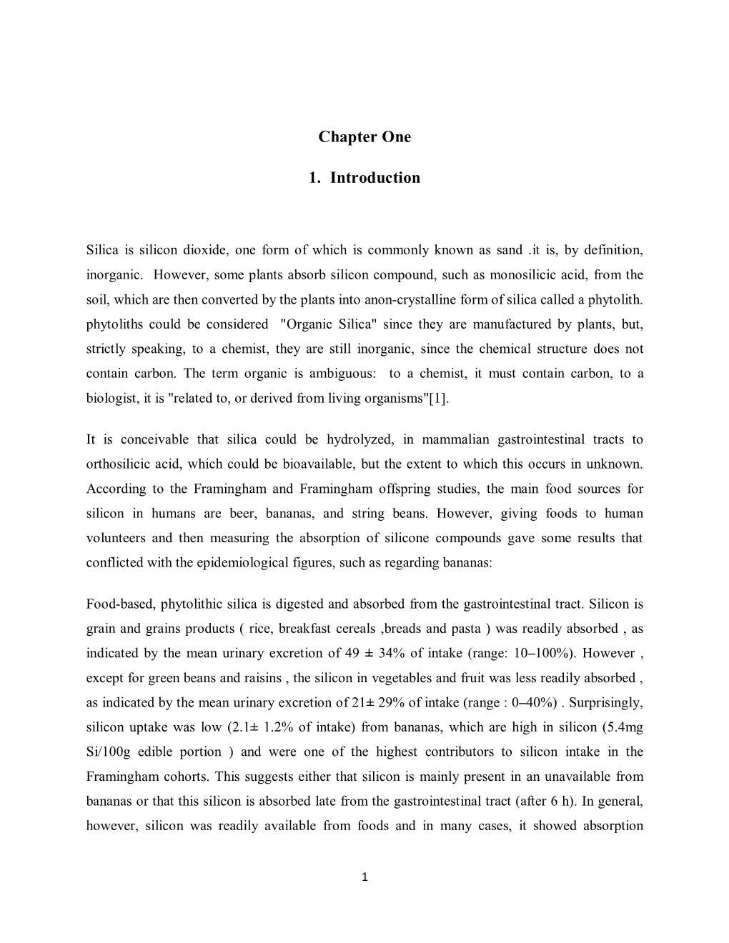 Chapter One 1. Introduction