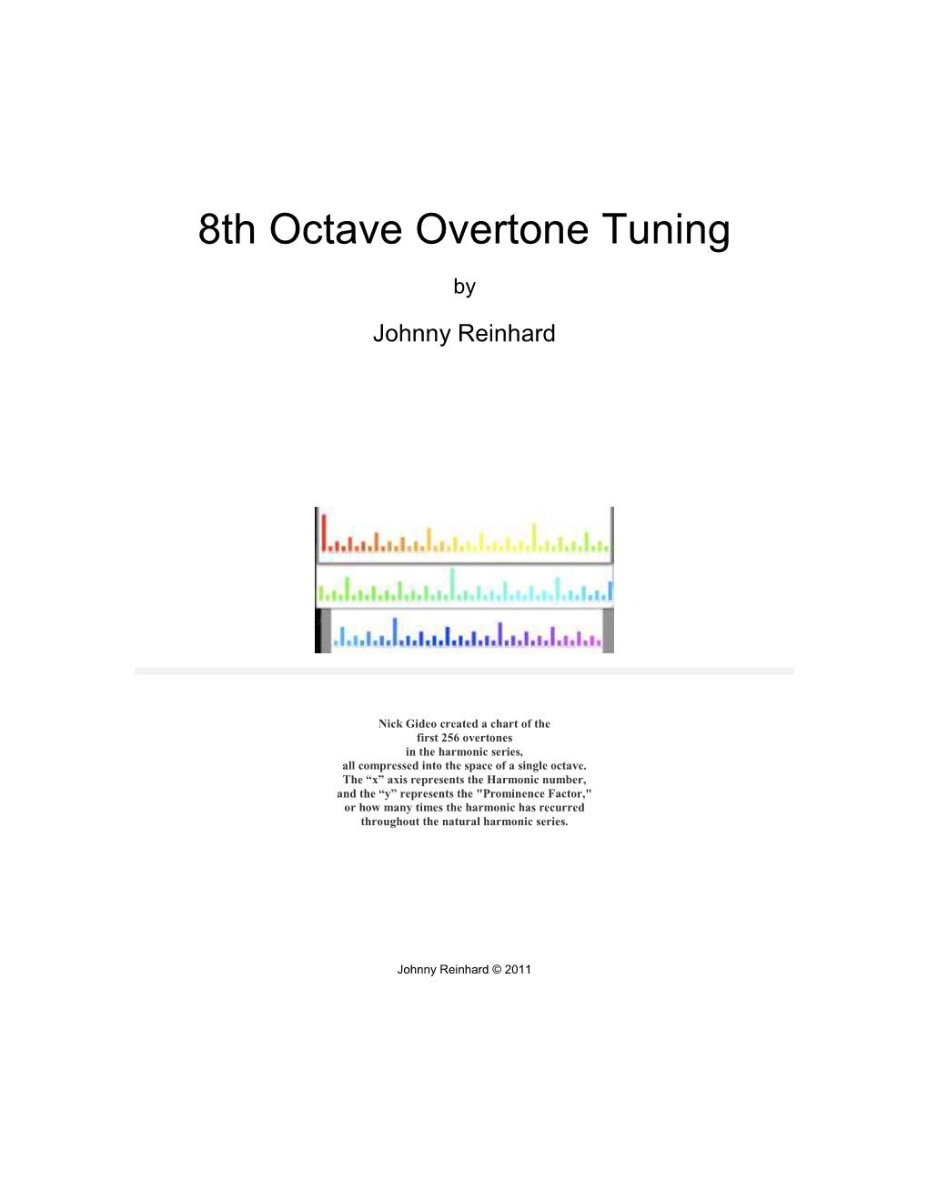 8Th Octave Overtone Tuning