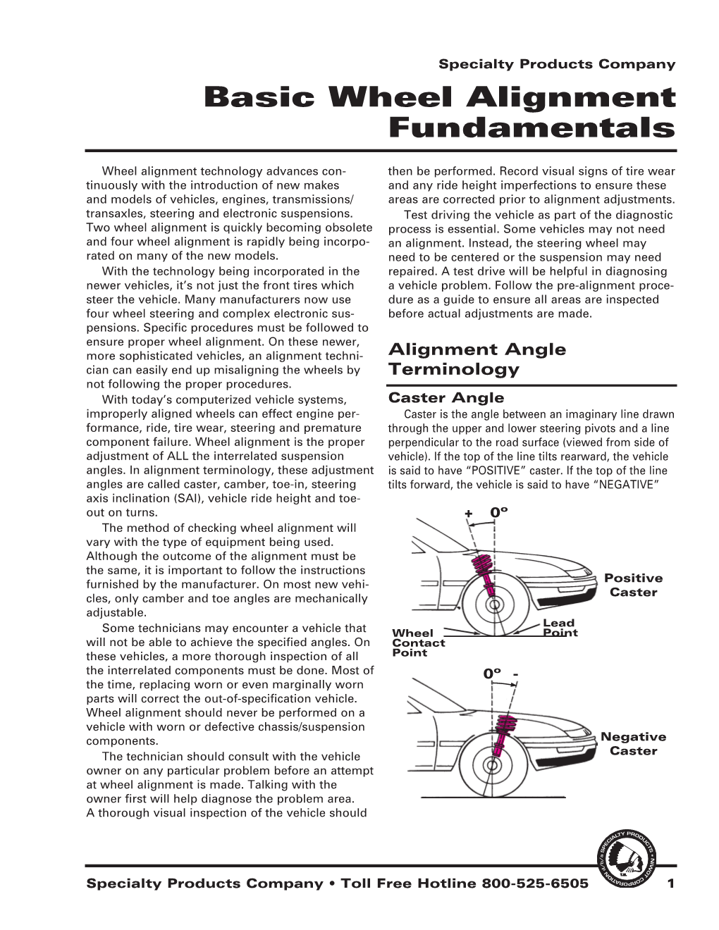 Basic Wheel Alignment Fundamentals