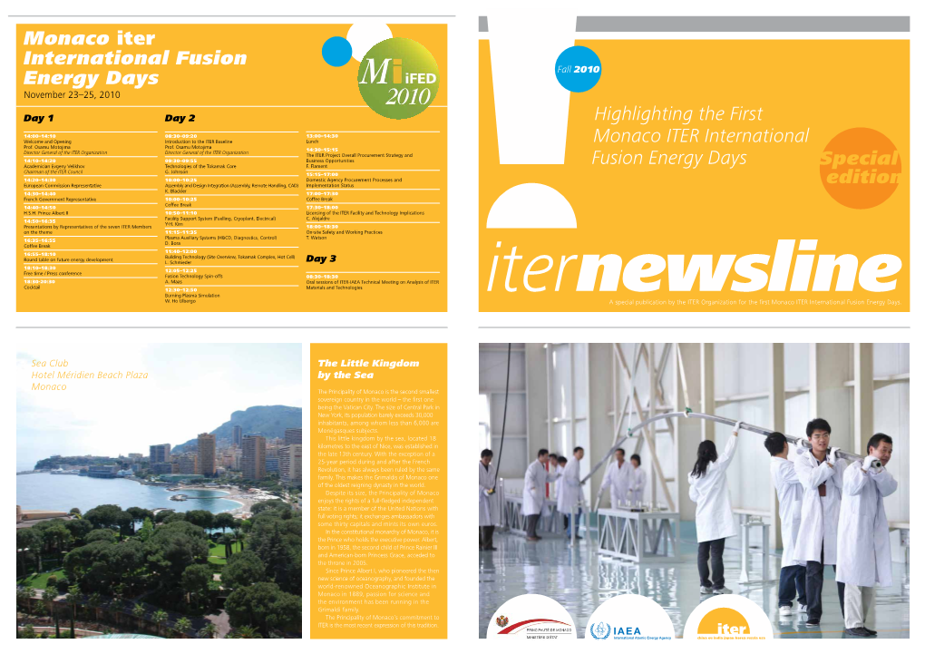 To Download the Special MIIFED Newsline Edition