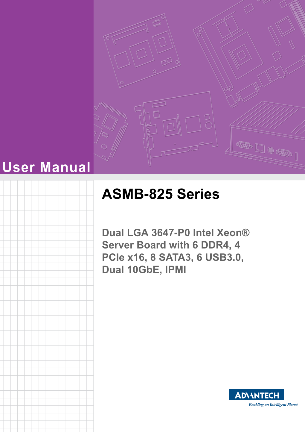 User Manual ASMB-825 Series
