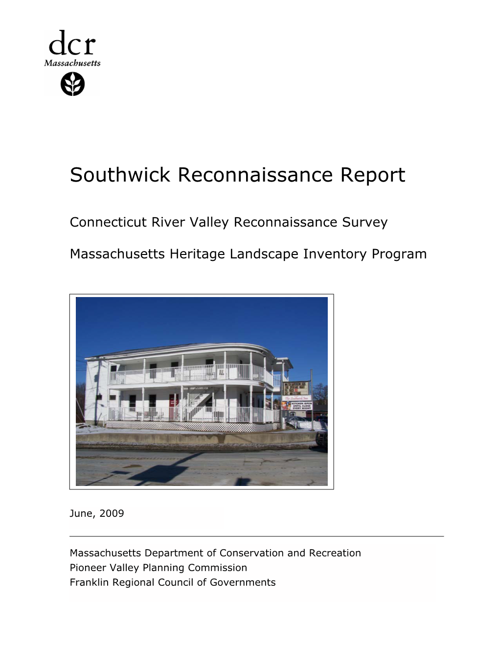 Southwick Reconnaissance Report