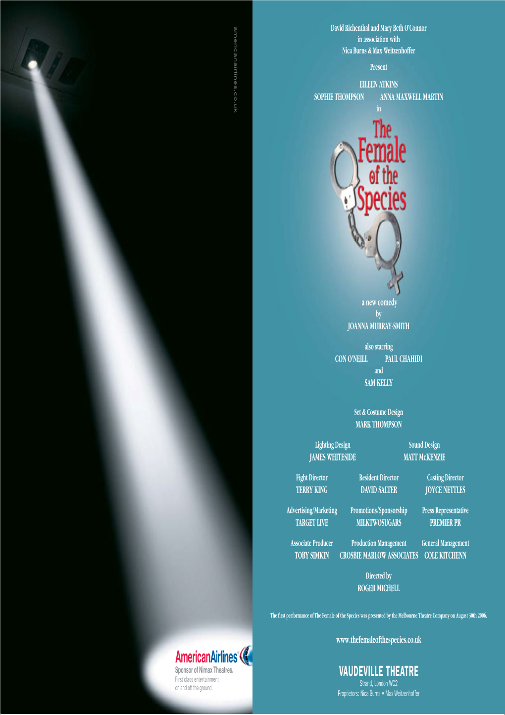 Official Theatre Program