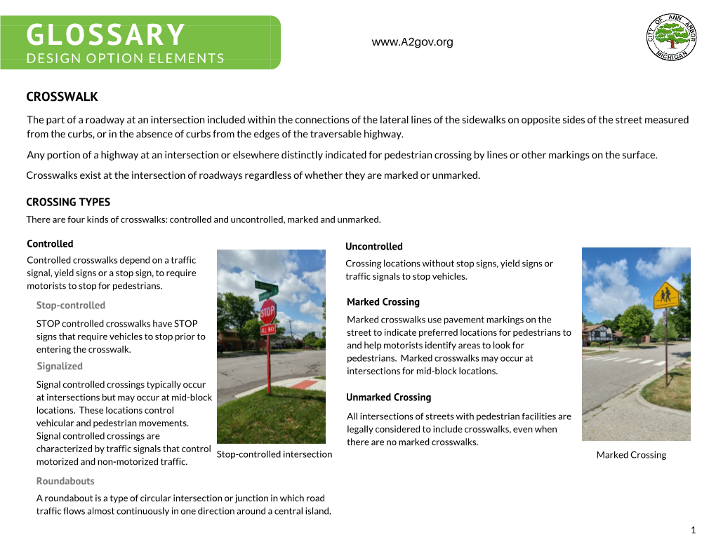 Glossary Handout