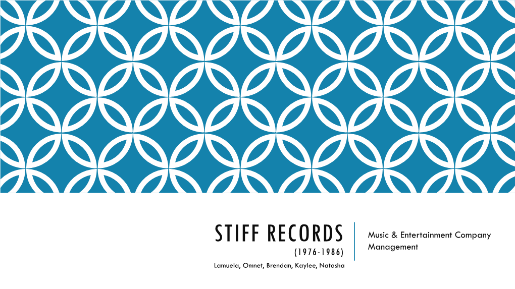 Stiff Records