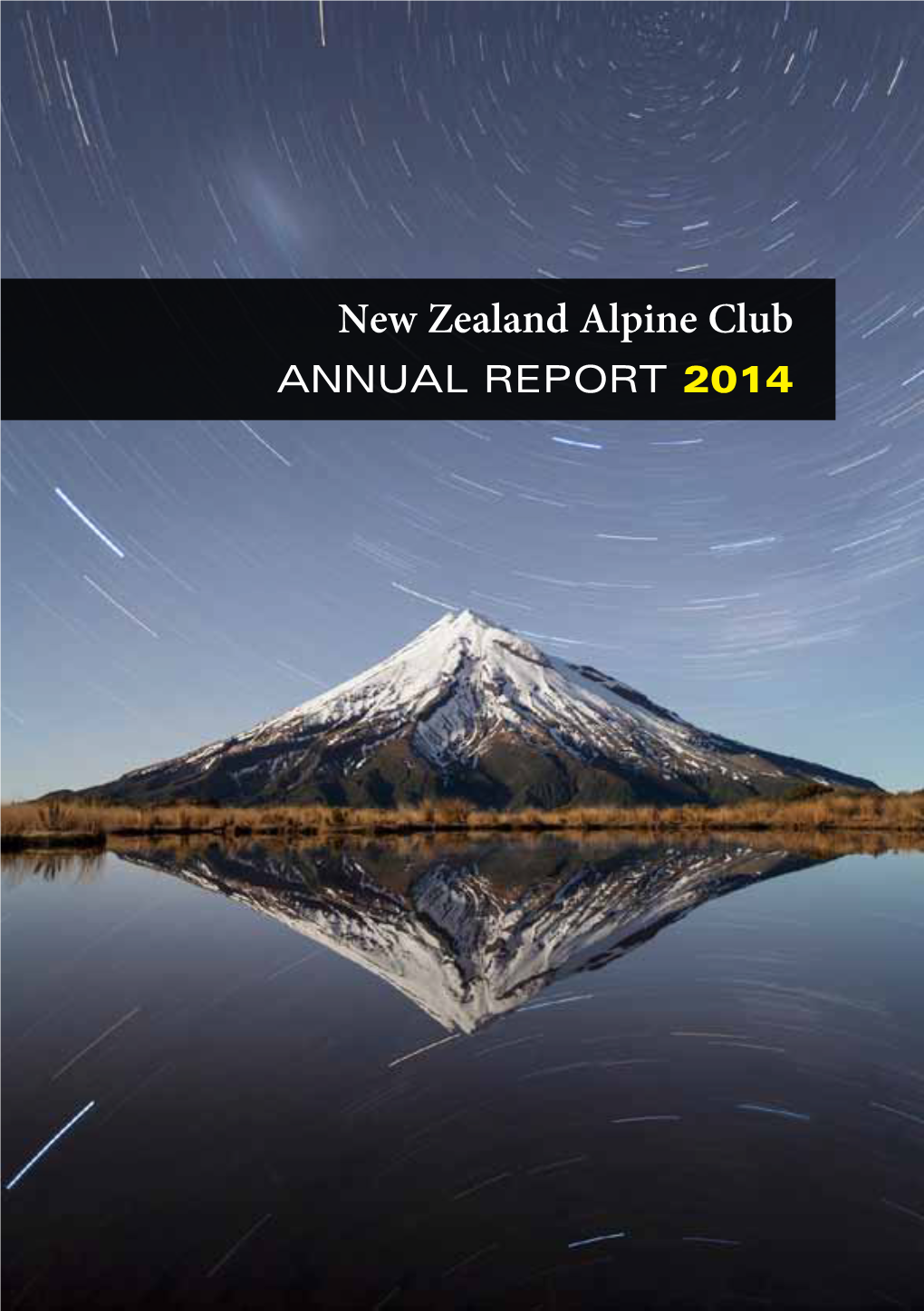 New Zealand Alpine Club Annual Report 2014