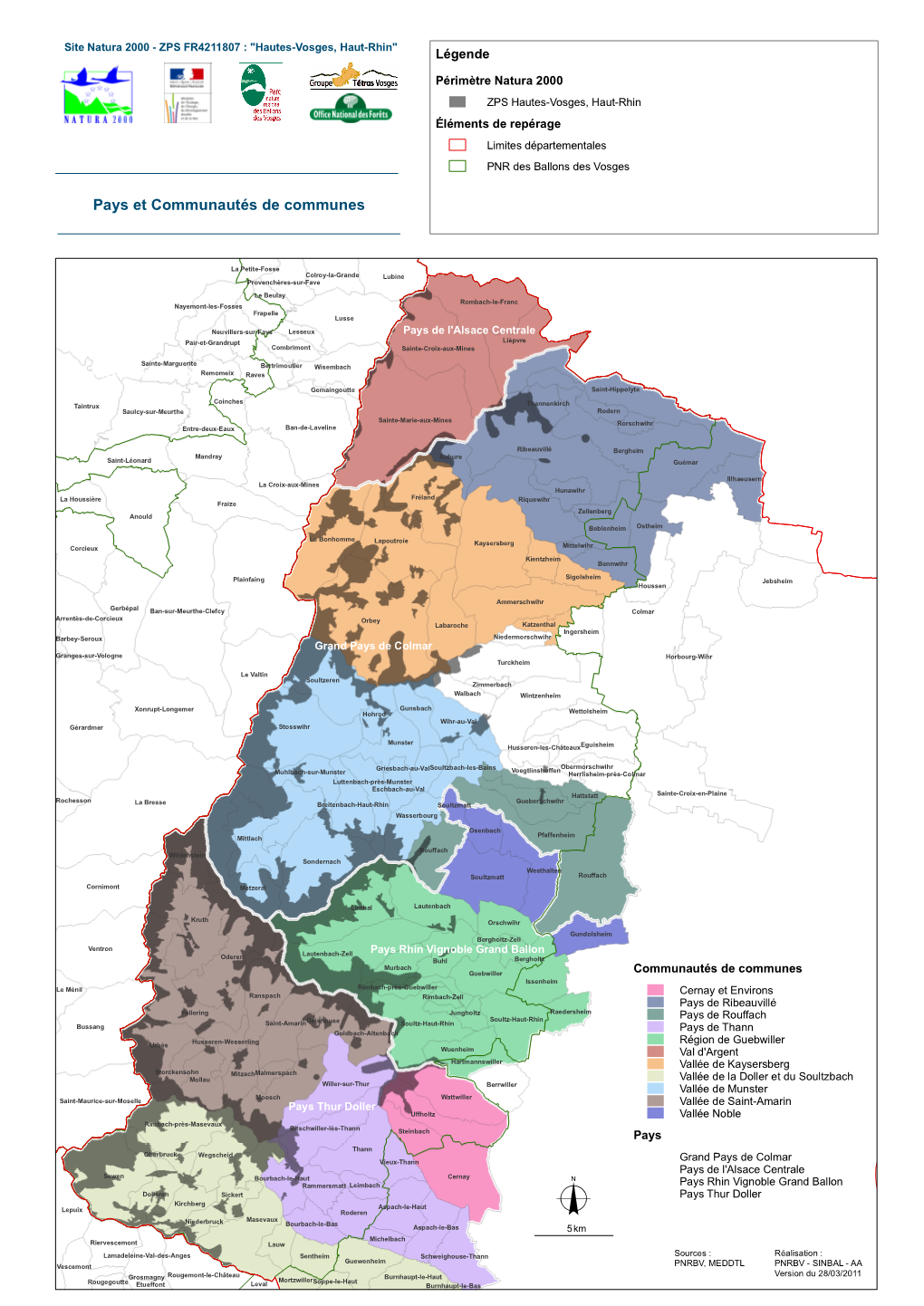 Pays Et Communautés De Communes