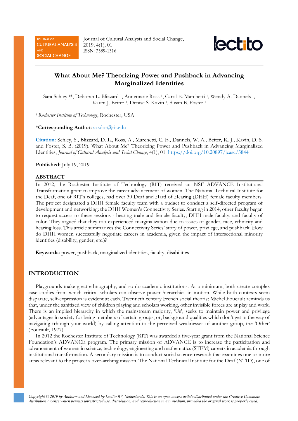 Theorizing Power and Pushback in Advancing Marginalized Identities