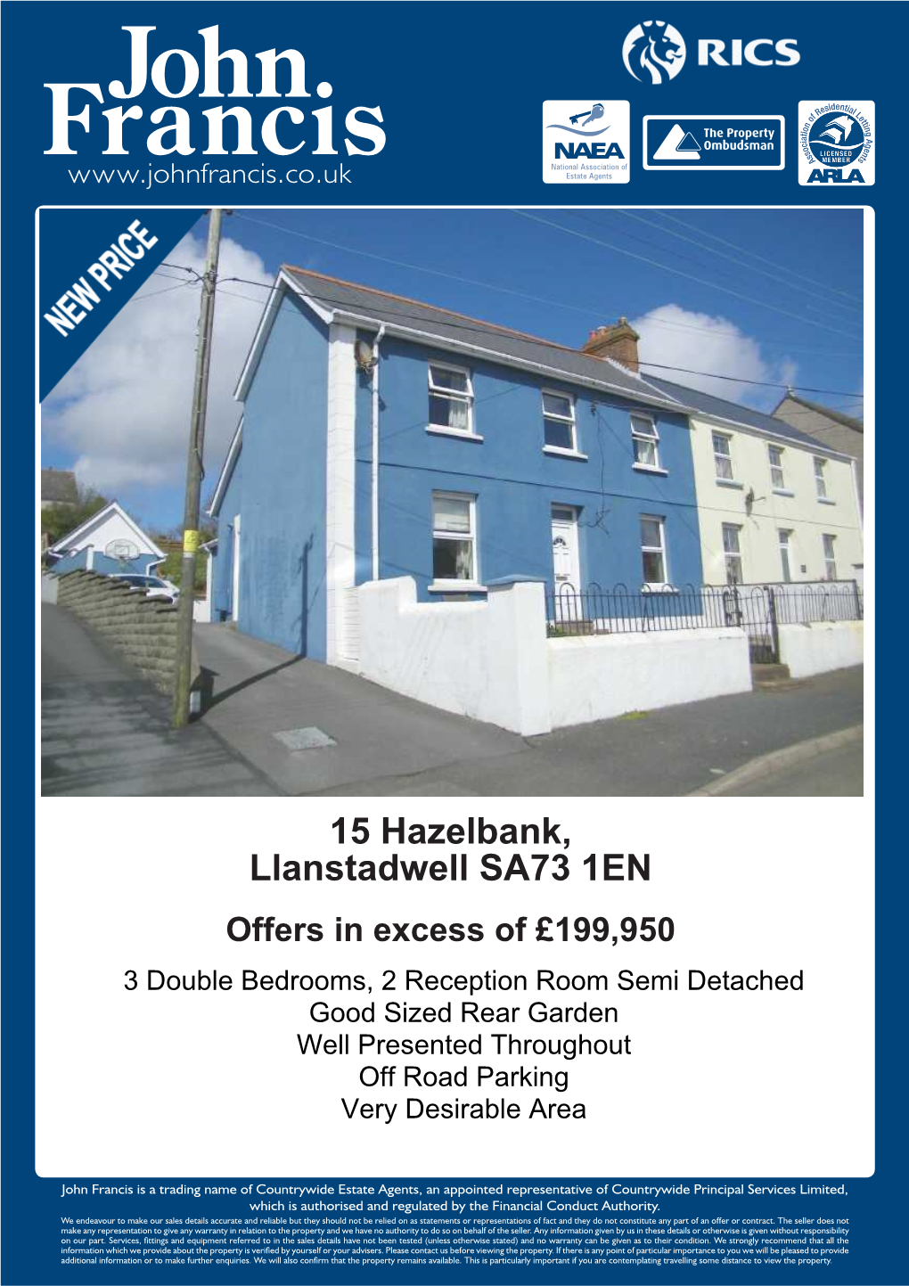 15 Hazelbank, Llanstadwell SA73