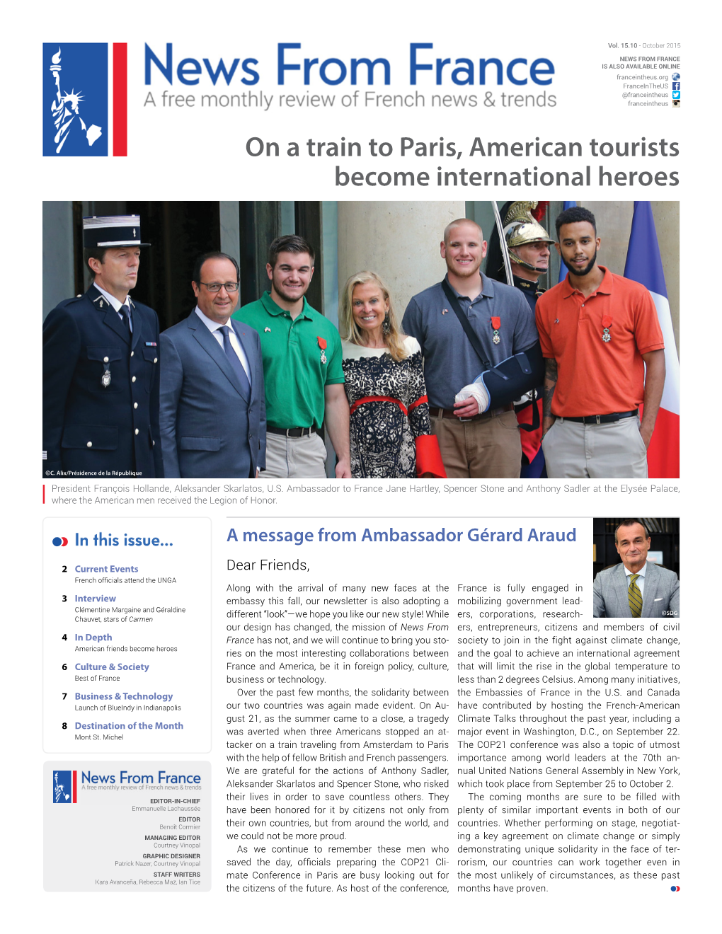 On a Train to Paris, American Tourists Become International Heroes