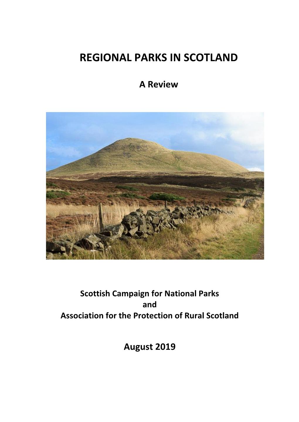 Regional Parks in Scotland