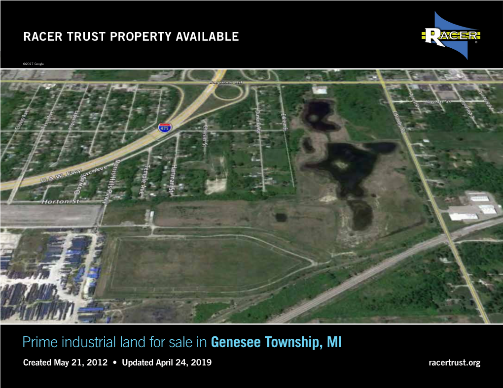 Prime Industrial Land for Sale in Genesee Township, MI