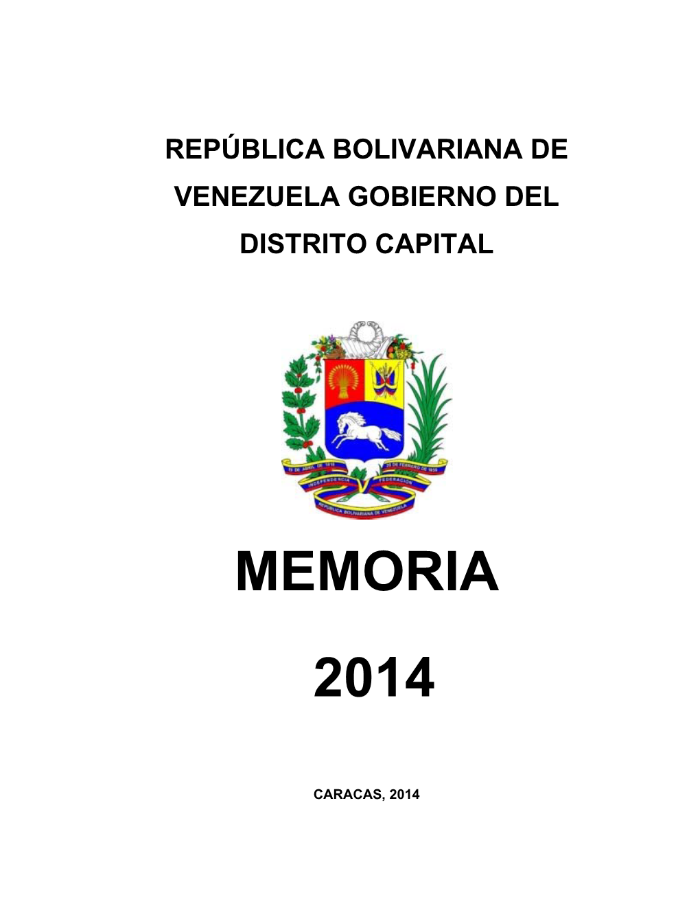 Memoria 2014