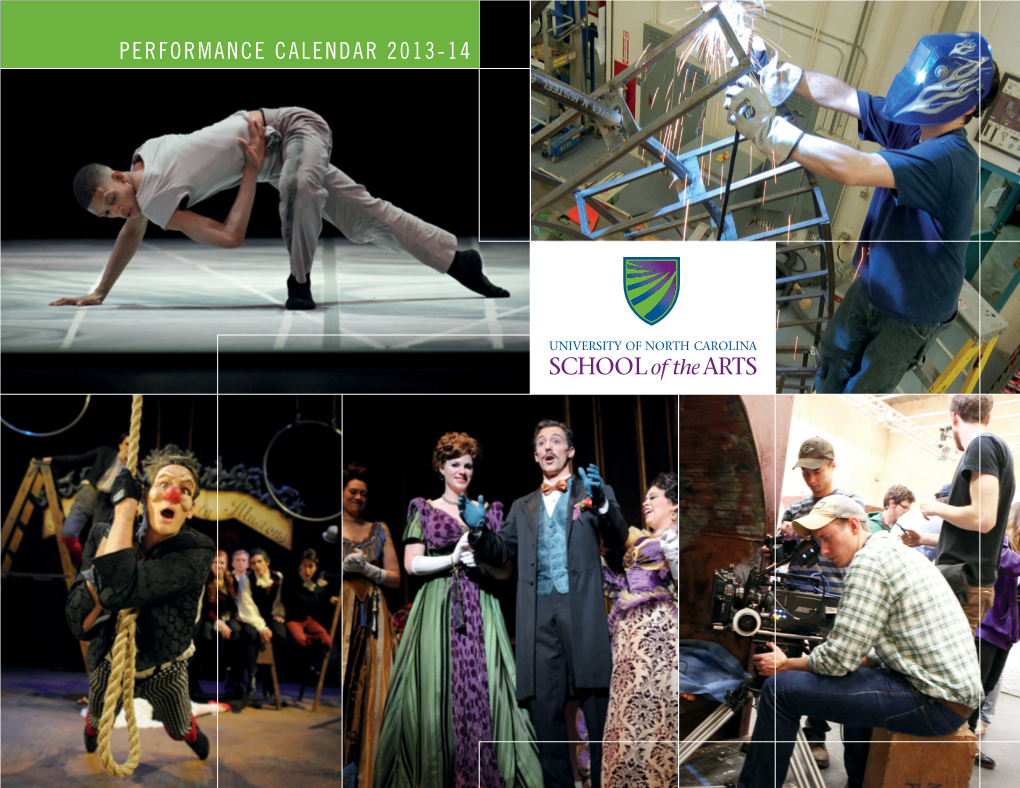 Performance Calendar 2013-14