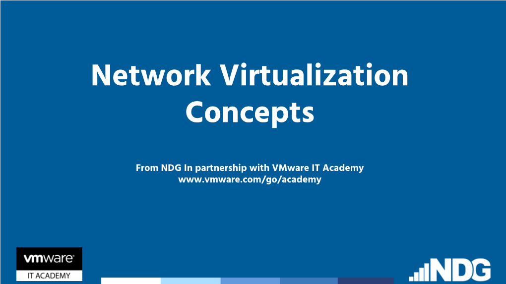 Network Virtualization Concepts