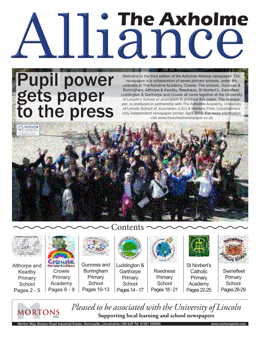 Pupil Power Gets Paper to the Press