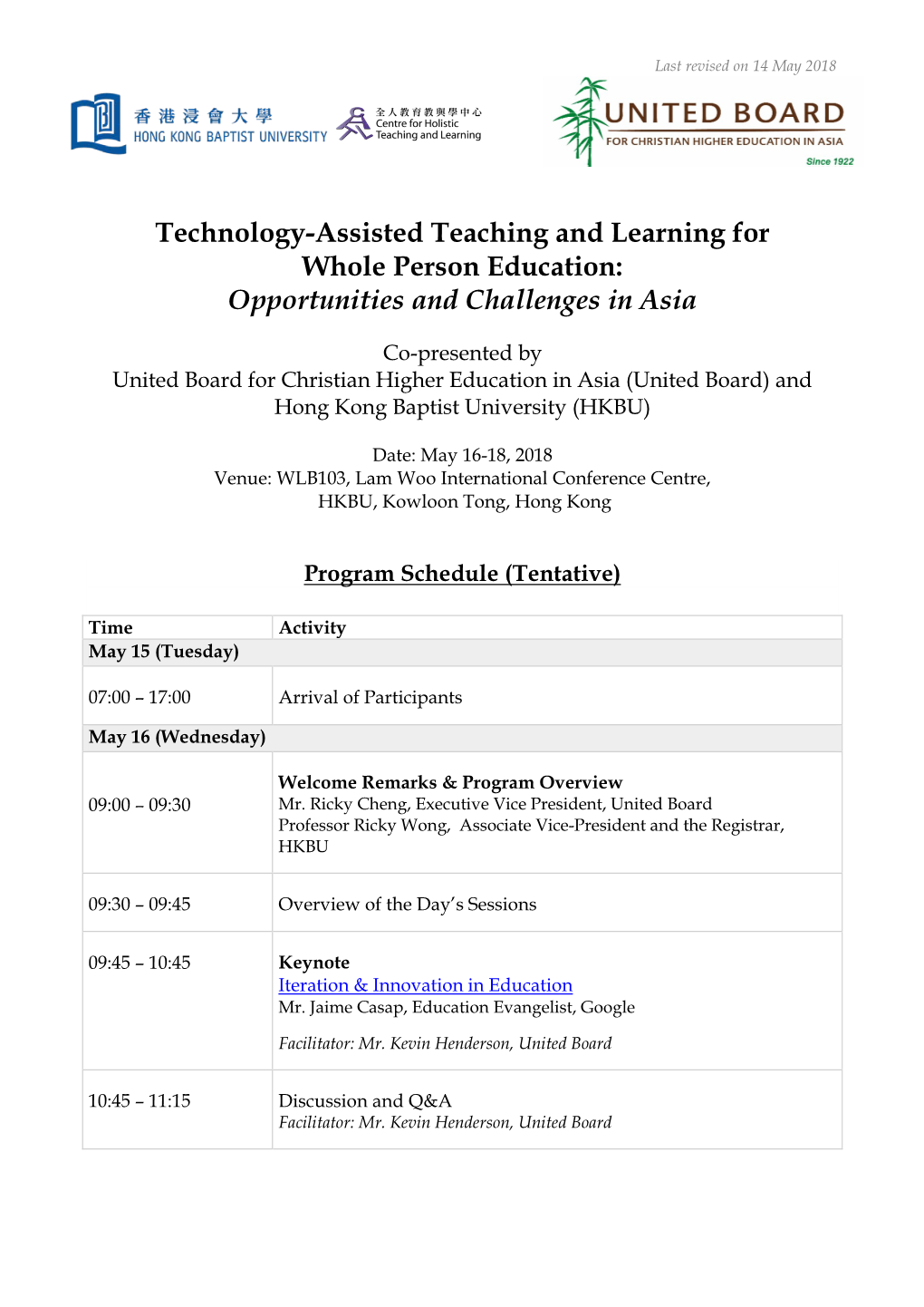 Technology-Assisted Teaching and Learning for Whole Person Education: Opportunities and Challenges in Asia