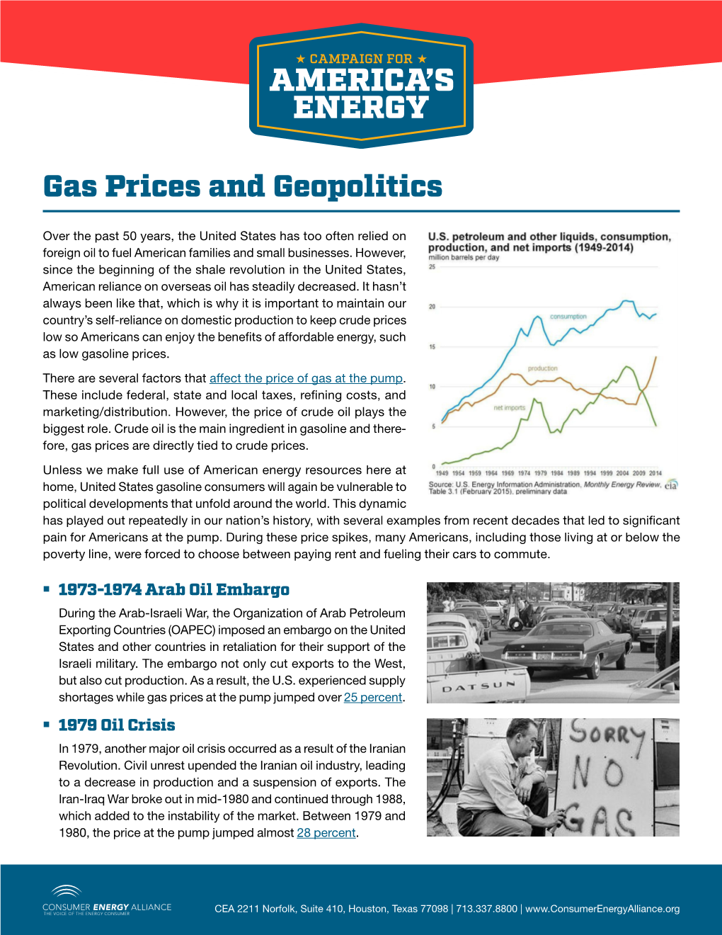 Gas Prices and Geopolitics