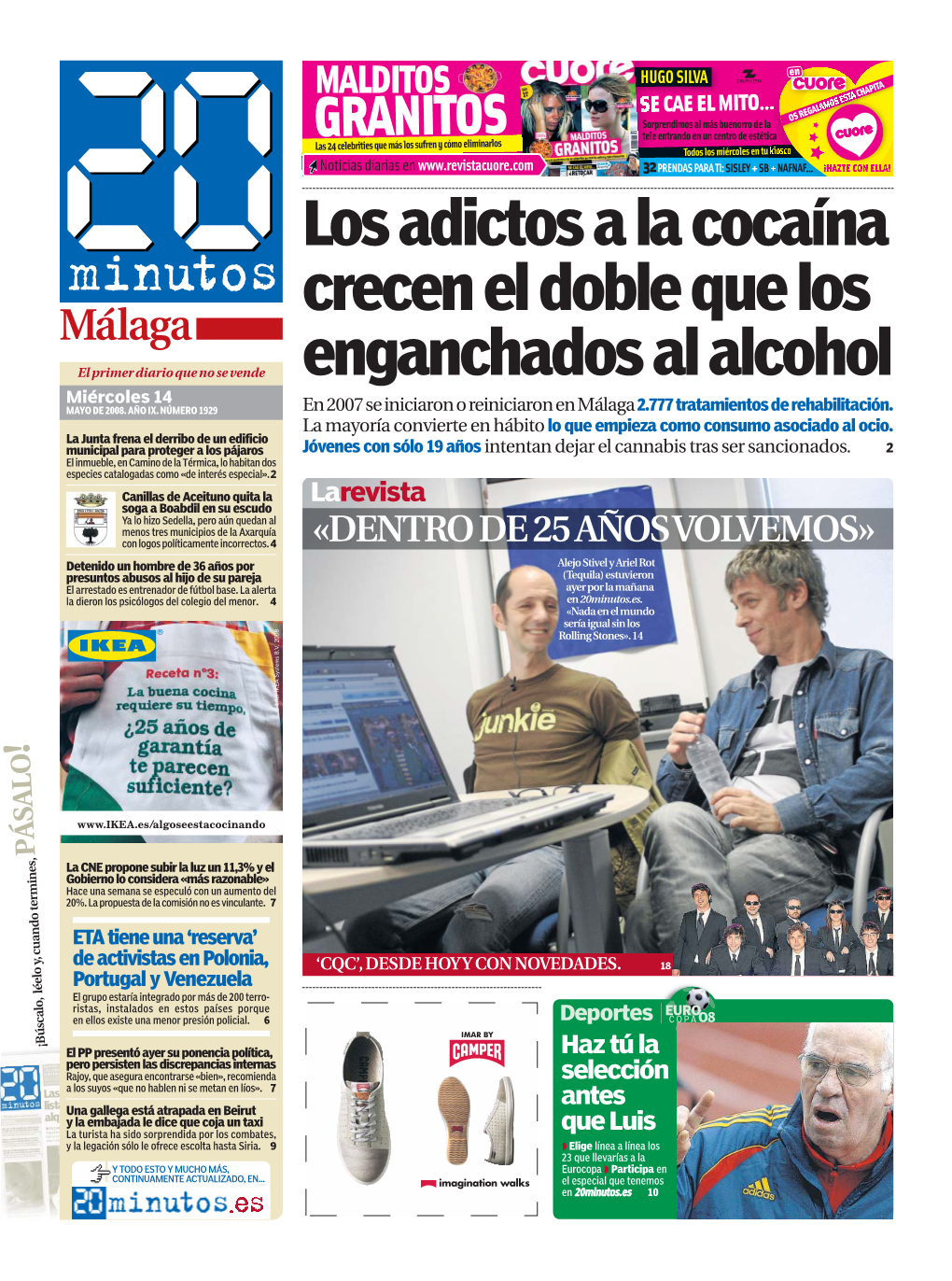 Los Adictos a La Cocaína Crecen El Doble Que Los Enganchados Al