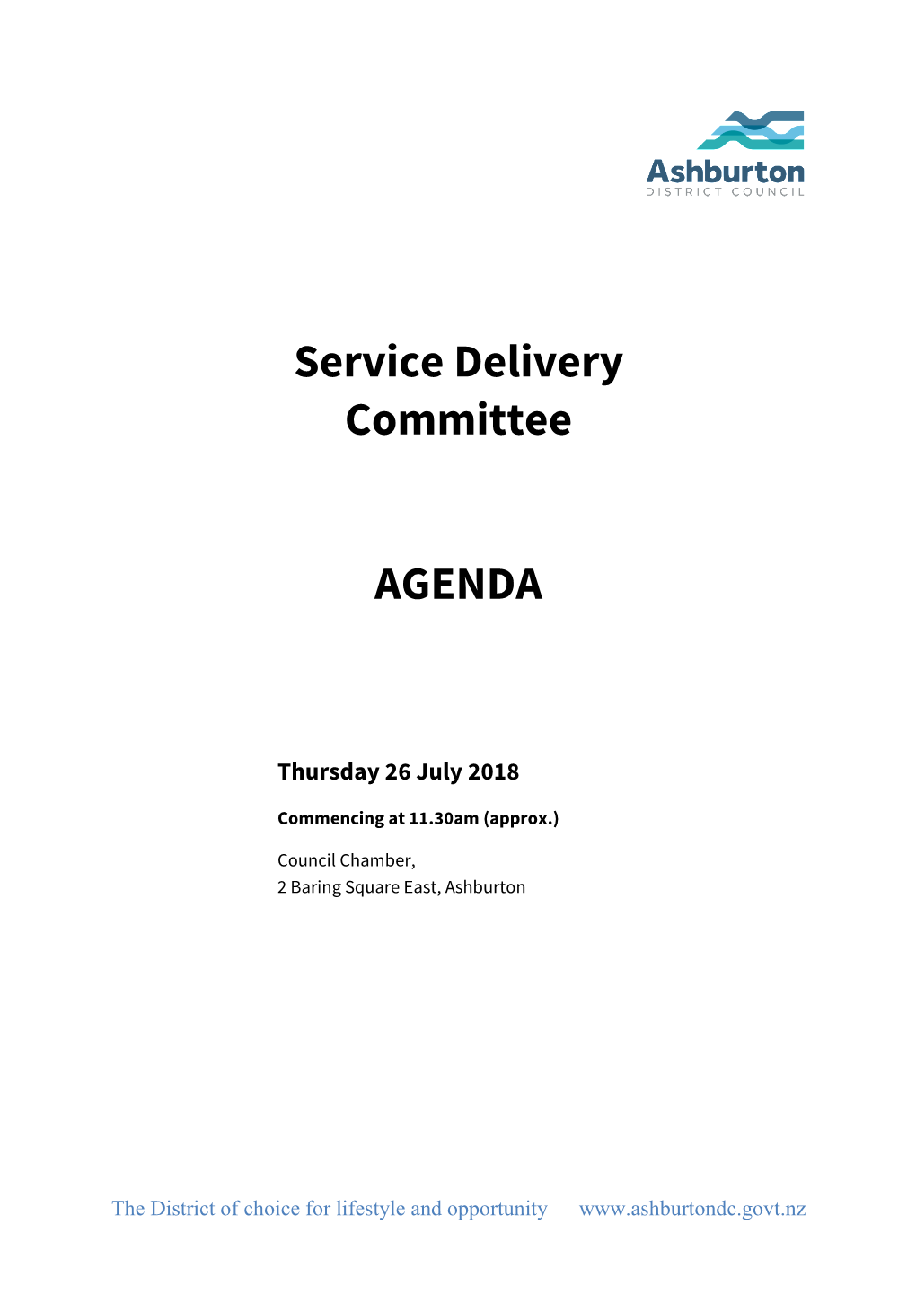 Service Delivery Agenda 180726 Trotter Report