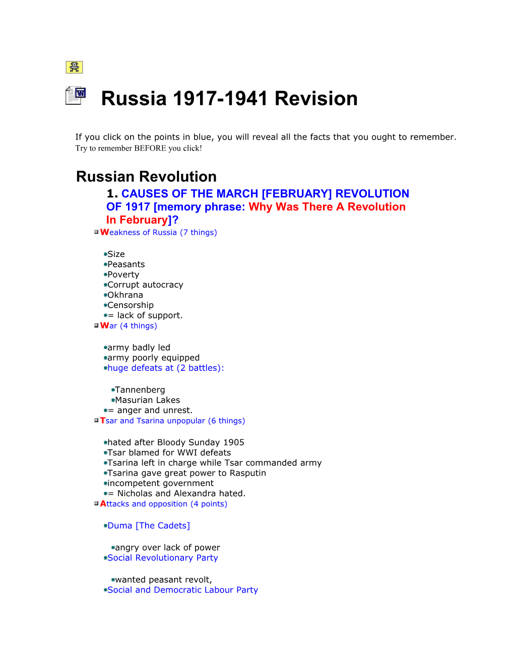 Russian Revolution