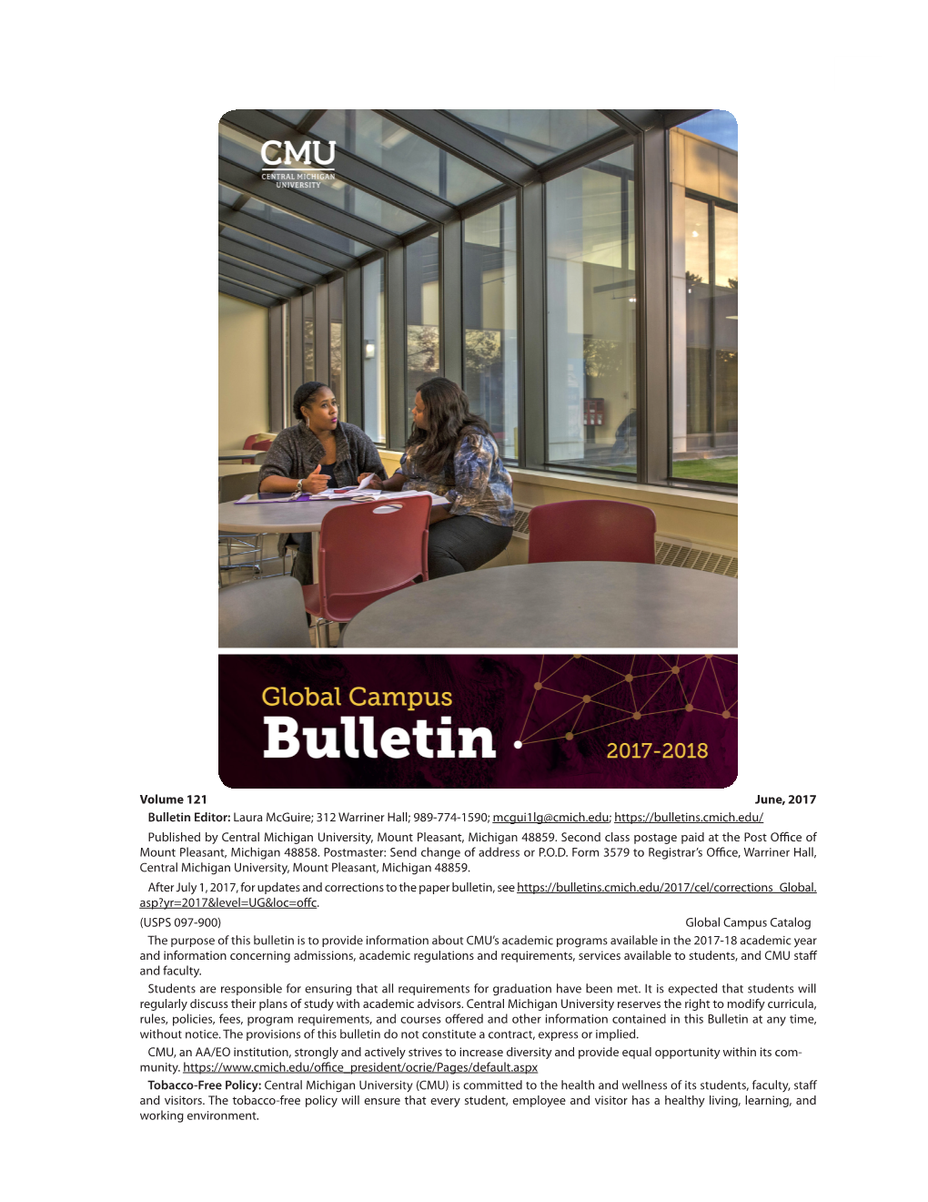 Volume 121 June, 2017 Bulletin Editor: Laura Mcguire; 312 Warriner Hall