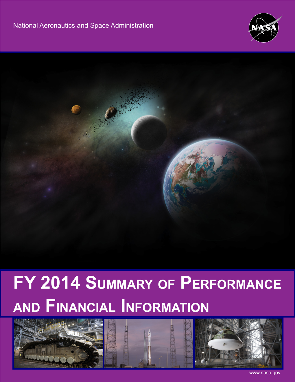 FY 2014 Summary of Performance and Financial Information