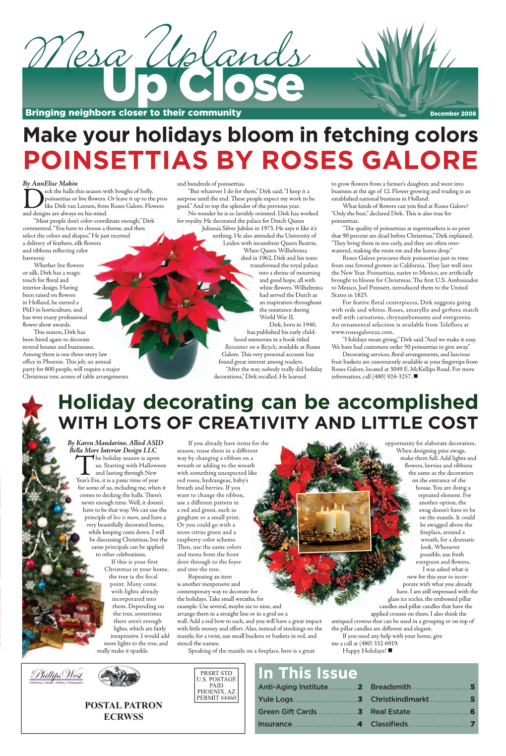 Poinsettias by Roses Galore
