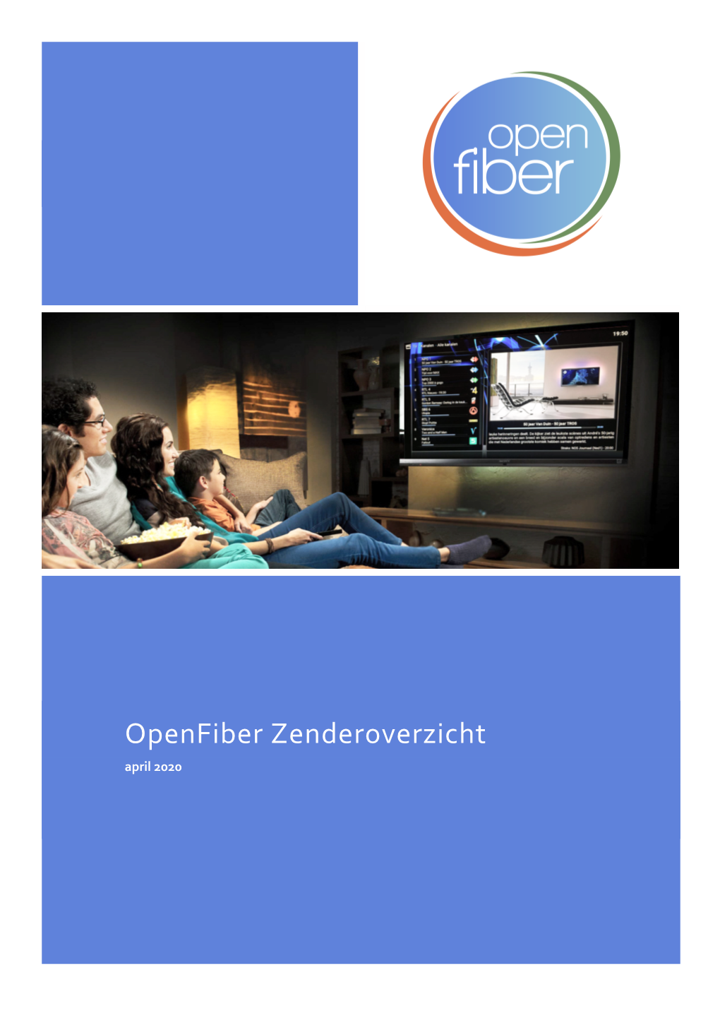 Openfiber Zenderoverzicht April 2020