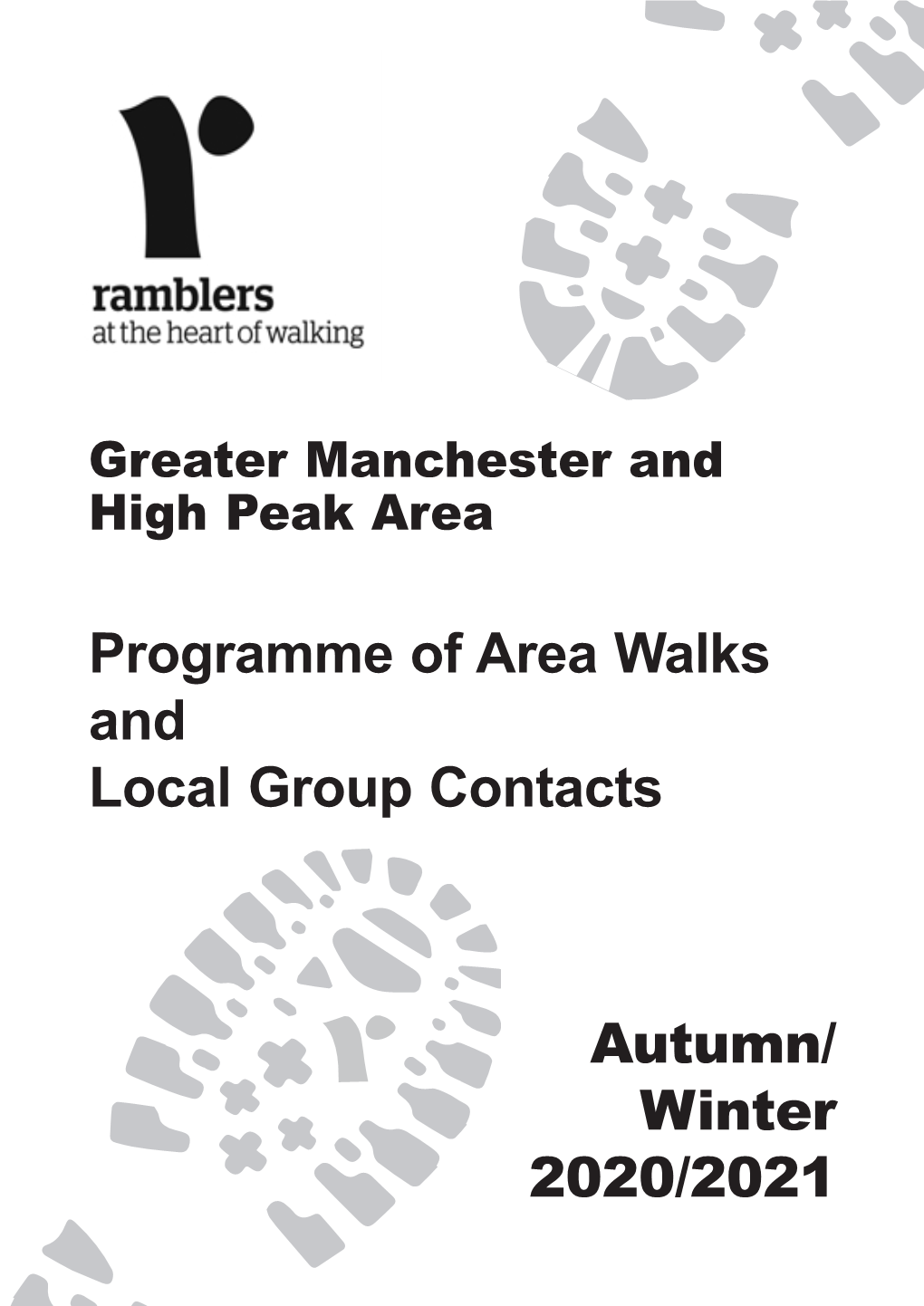Programme of Area Walks and Local Group Contacts Autumn
