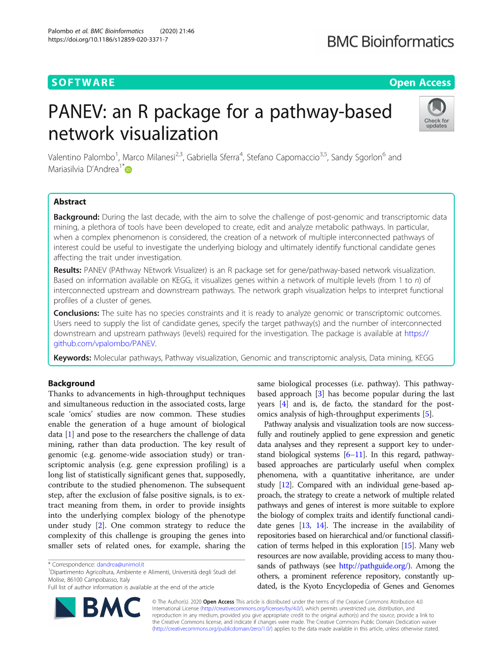 An R Package for a Pathway-Based Network Visualization