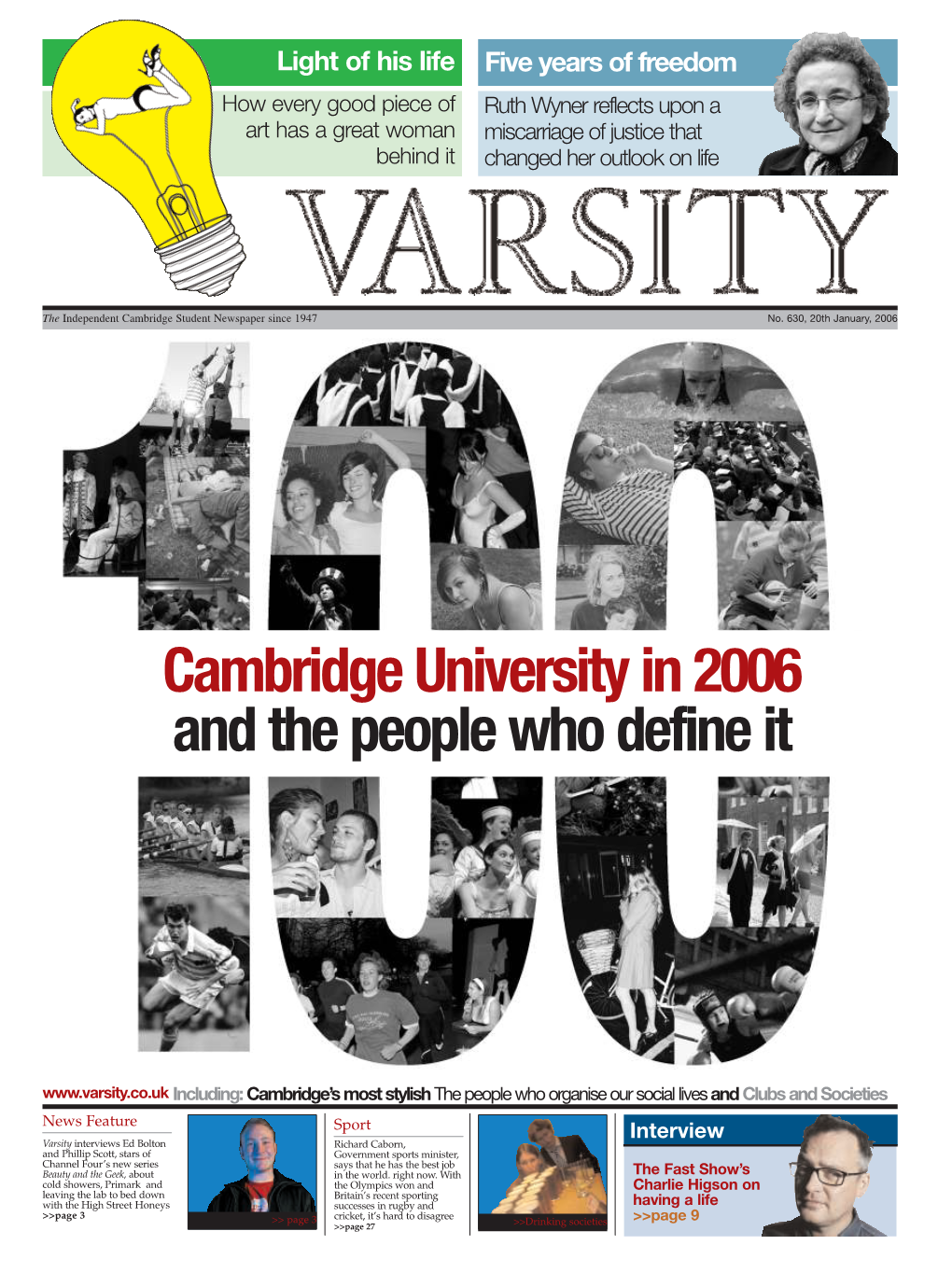 Cambridge University in 2006 and the People Who Define It