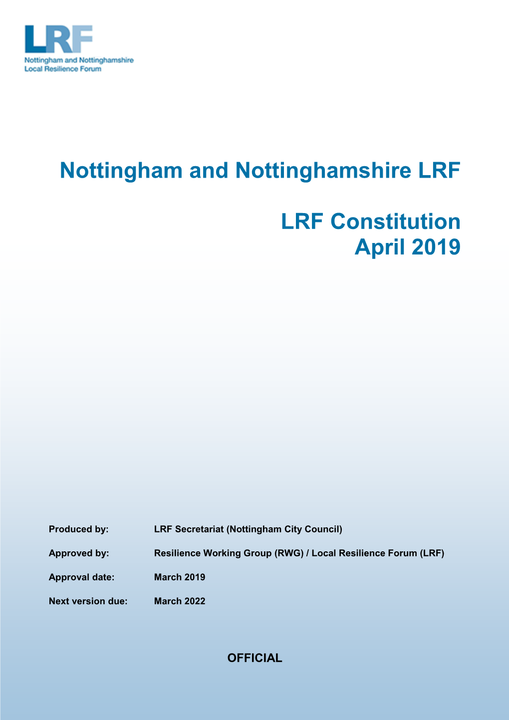 Nottingham and Nottinghamshire LRF