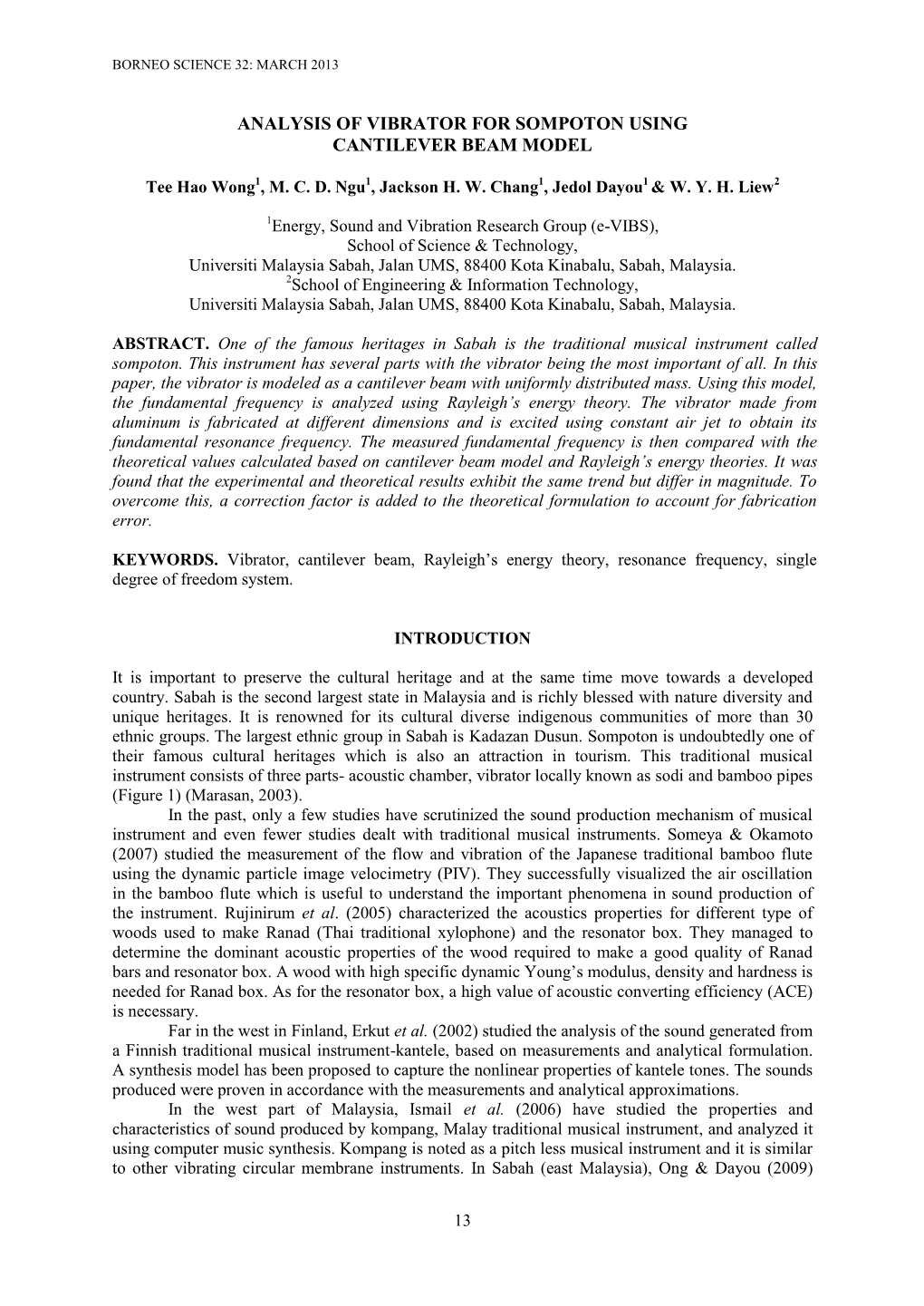 Analysis of Vibrator for Sompoton Using Cantilever Beam Model