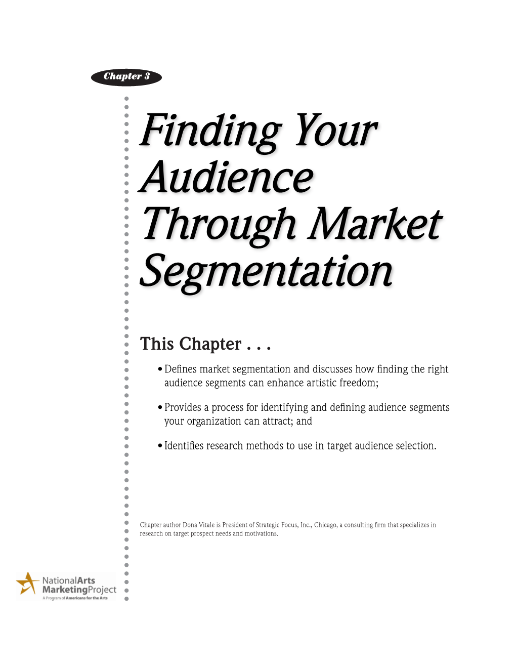 Finding Your Audience Through Market Segmentation