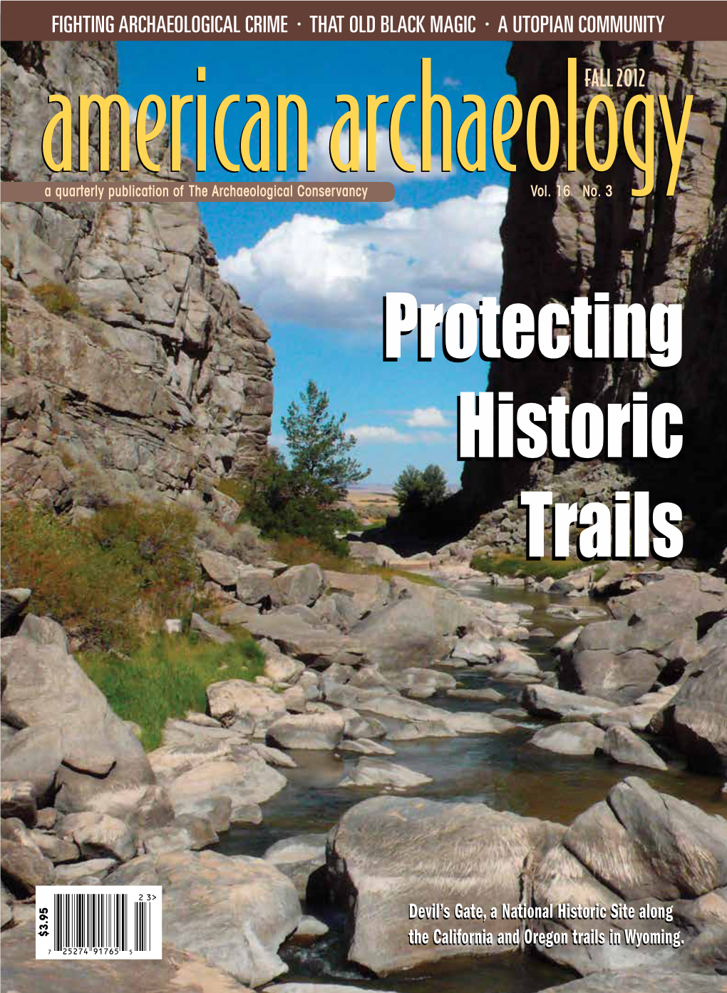 Protecting Historic Trails Protecting