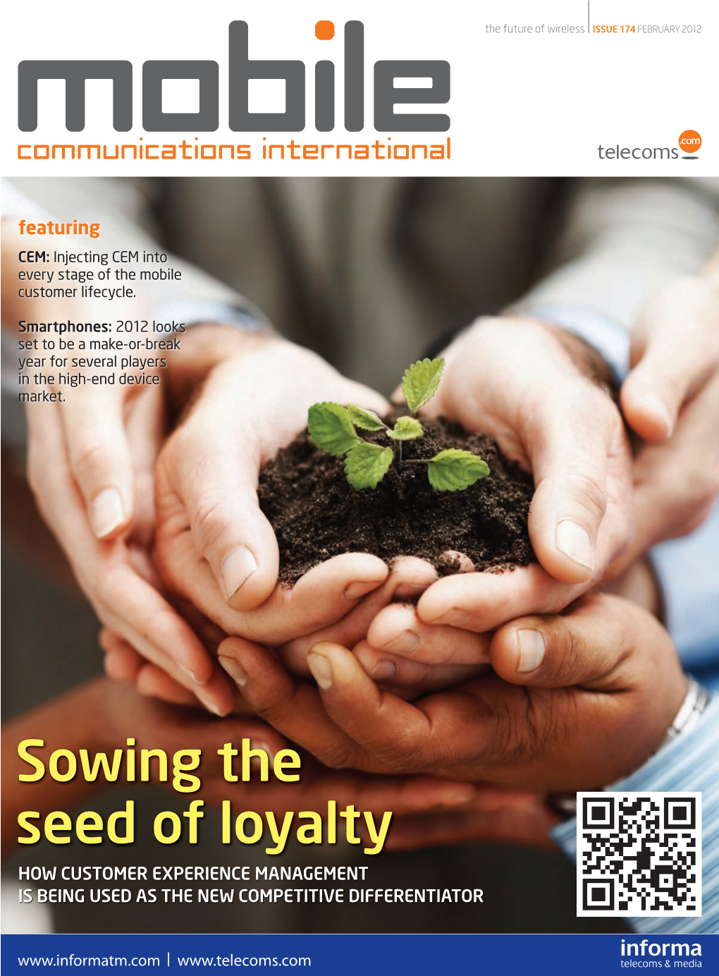 Sowing the Seed of Loyalty HOW CUSTOMER EXPERIENCE MANAGEMENT IS BEING USED AS the NEW COMPETITIVE DIFFERENTIATOR