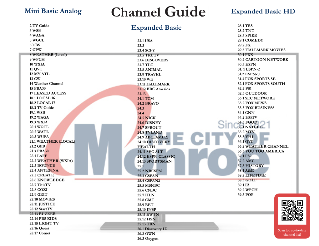 Channel Guide