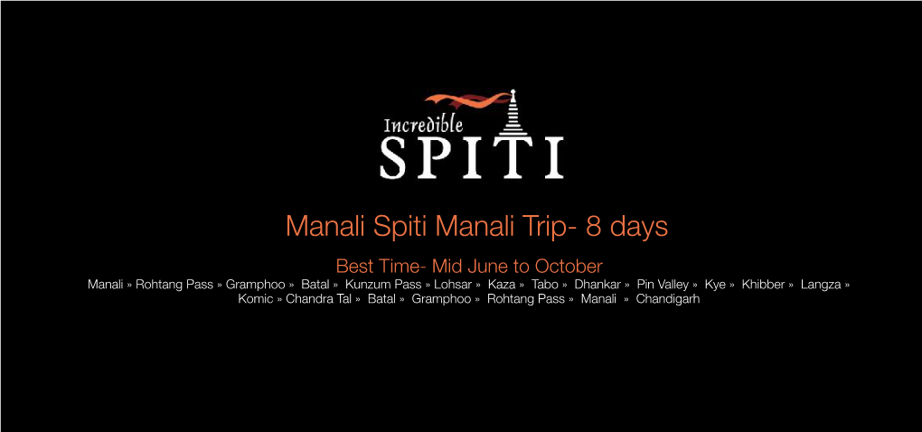Manali-Spiti-Manali 8 Days.Key