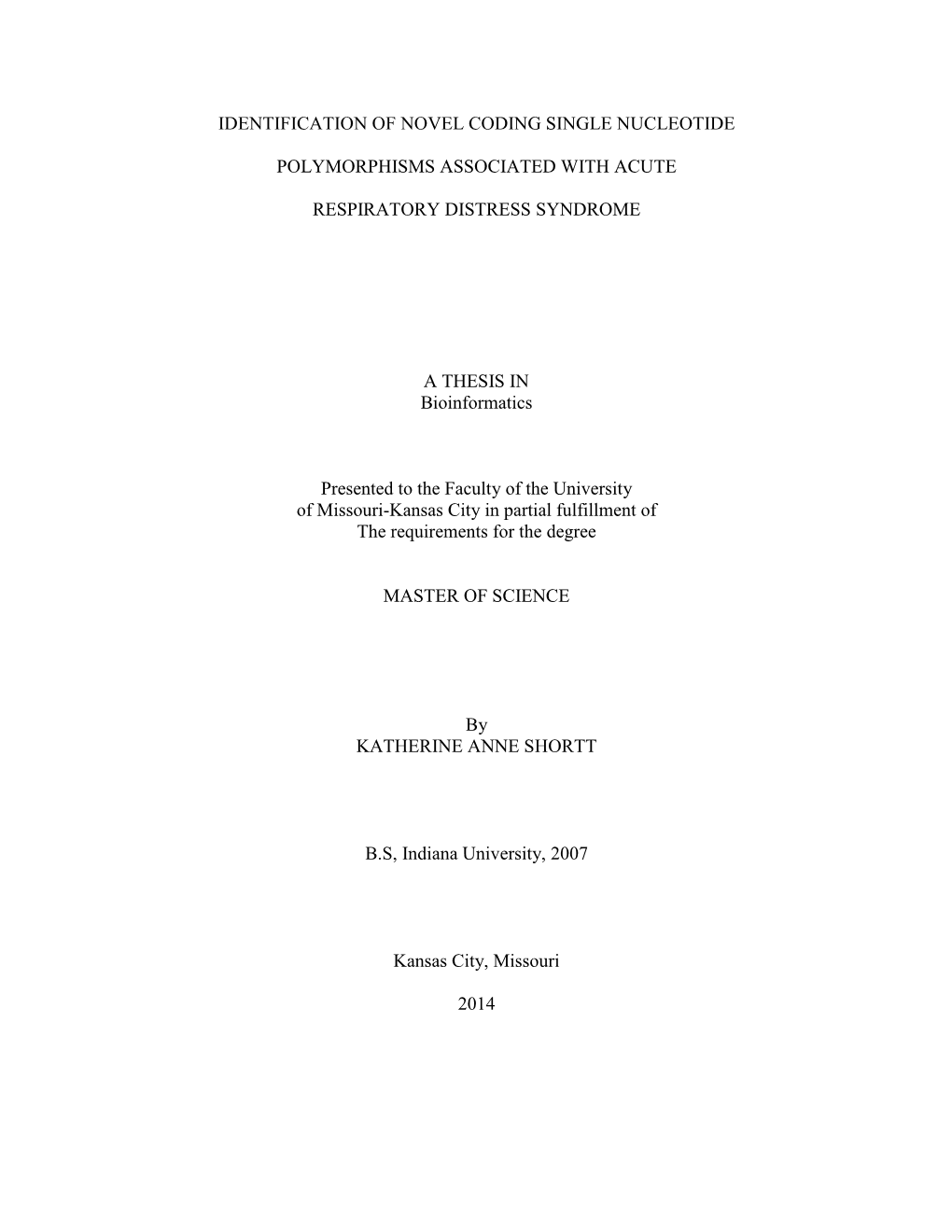 Identification of Novel Coding Single Nucleotide