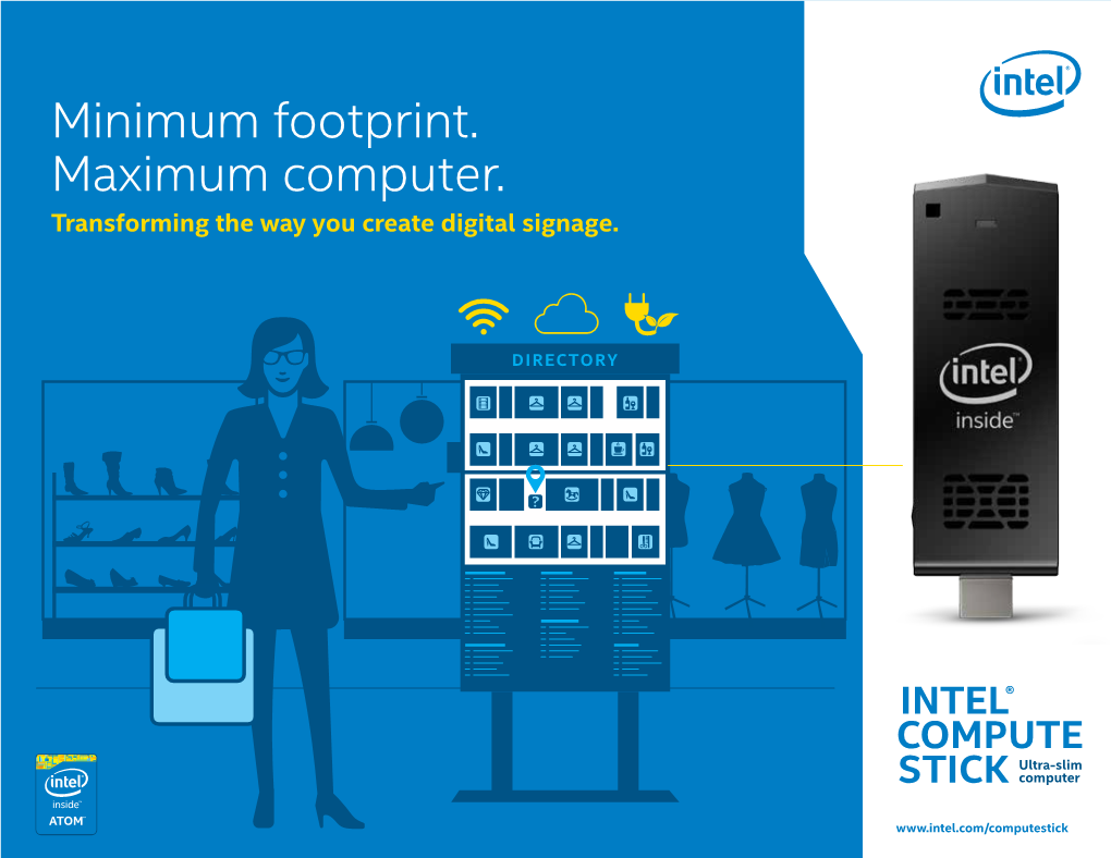 Intel® Compute Stick Digital Signage Usage Guide