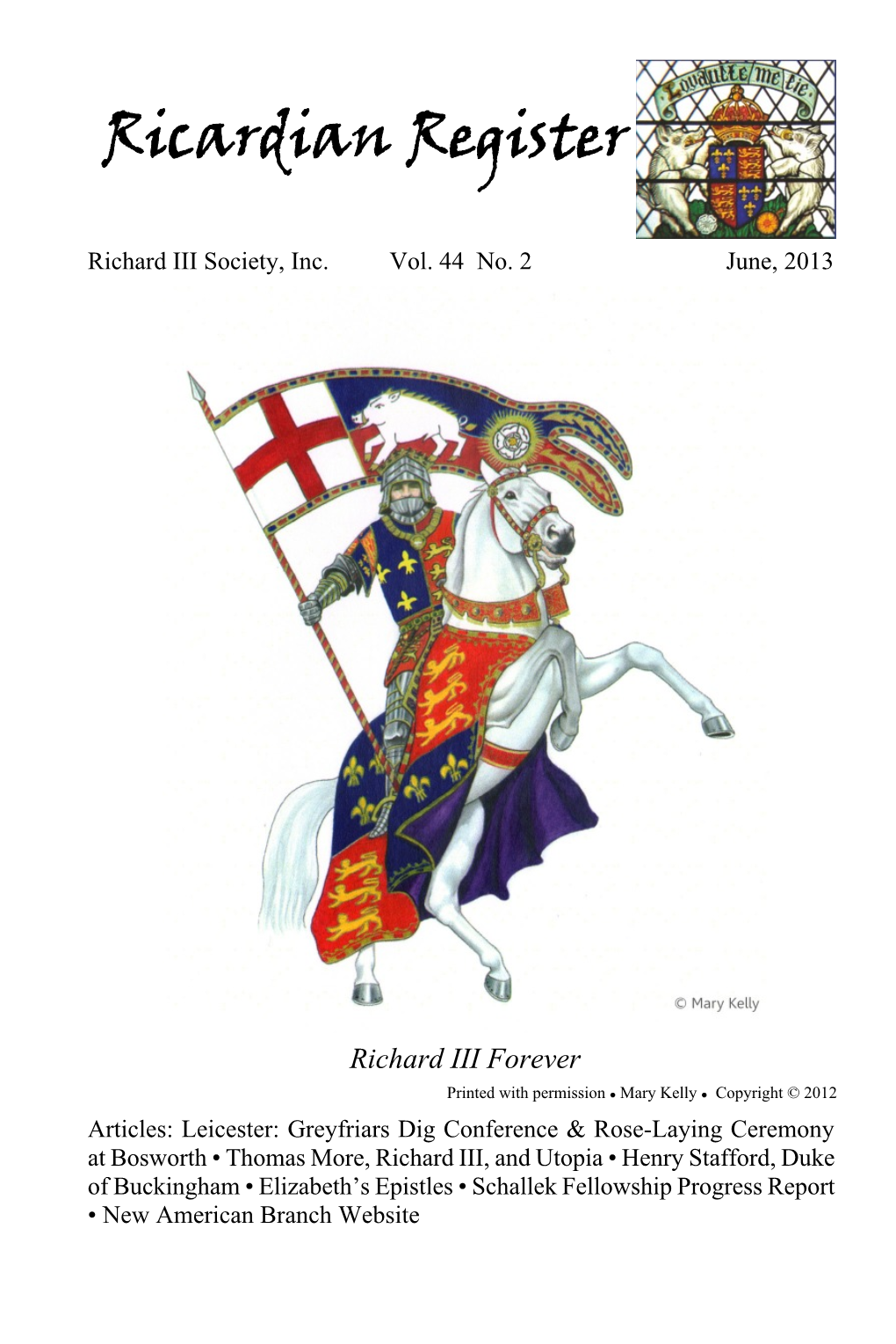 Ricardian Register