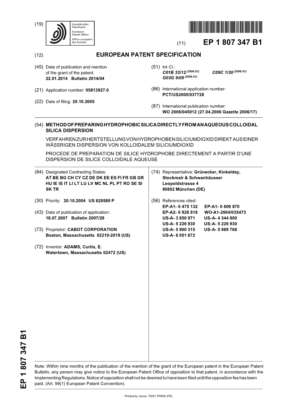 Method of Preparing Hydrophobic Silica Directly