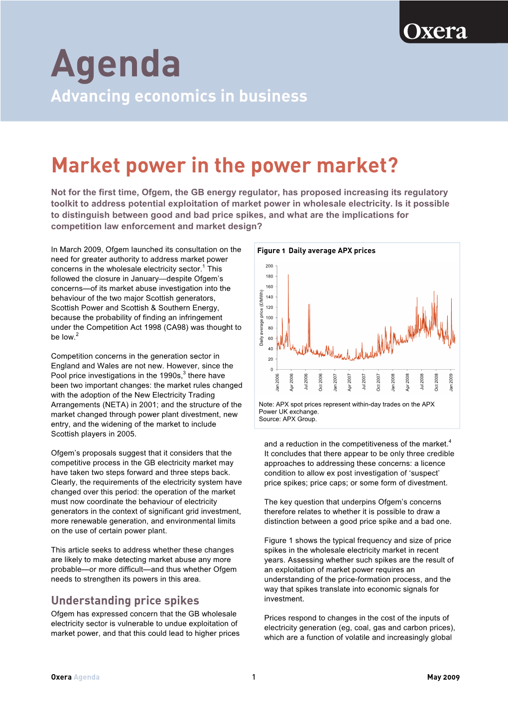 Power Market I