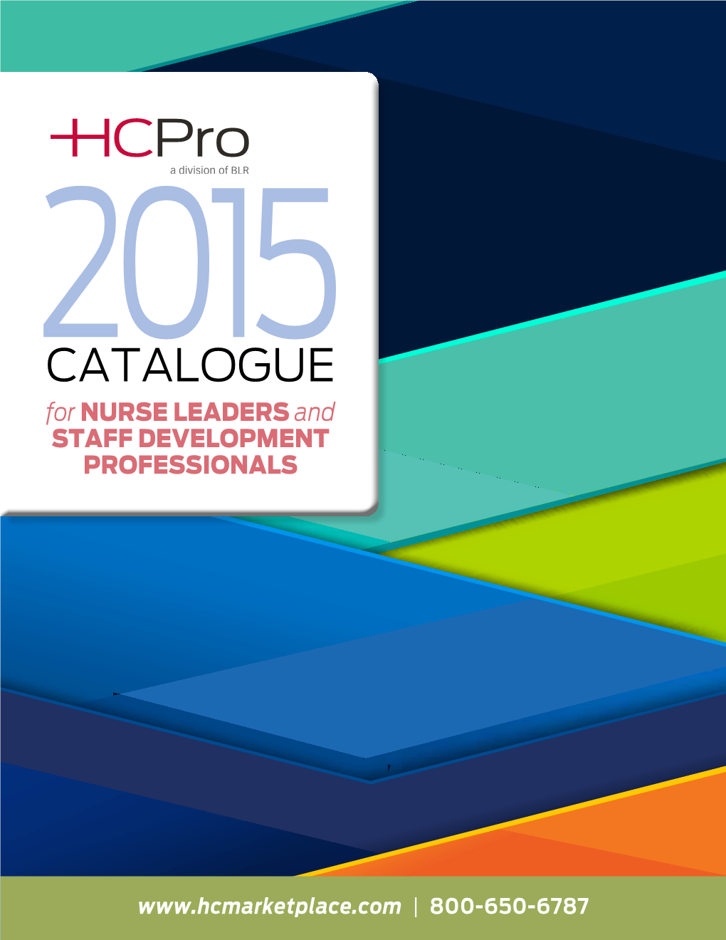 CATALOGUE for NURSE LEADERS and STAFF DEVELOPMENT PROFESSIONALS