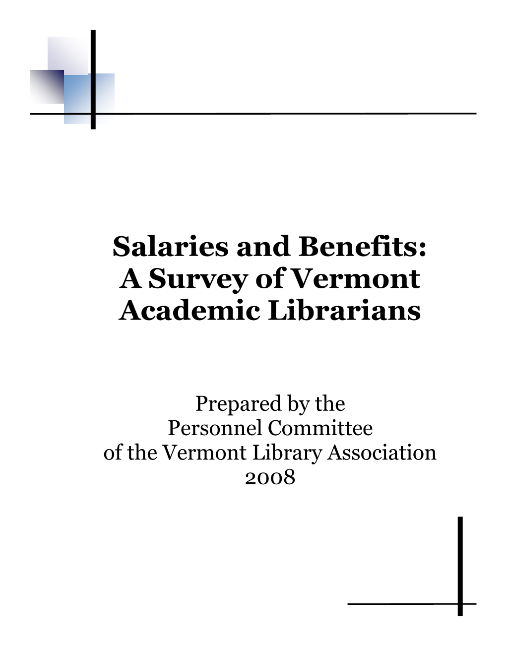 Academic Salary Survey Report