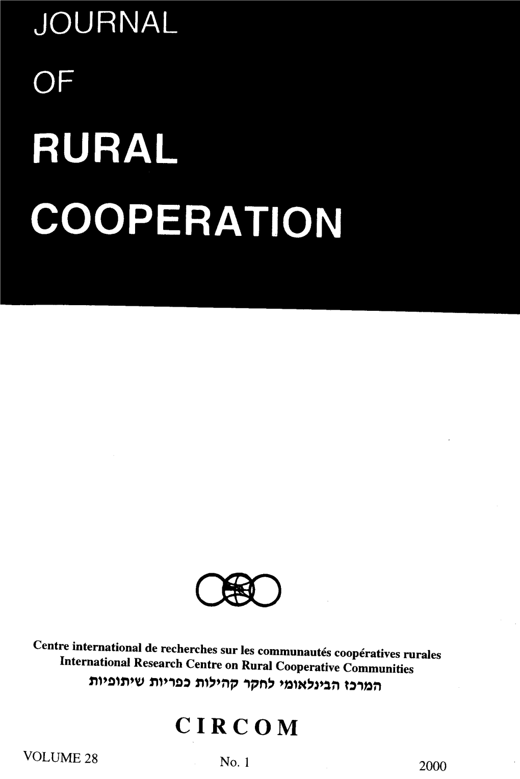 Rural Coopera Tion