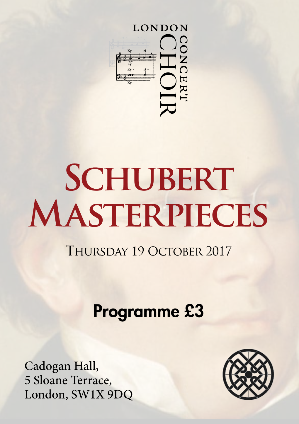 Schubert Masterpieces Thursday 19 October 2017