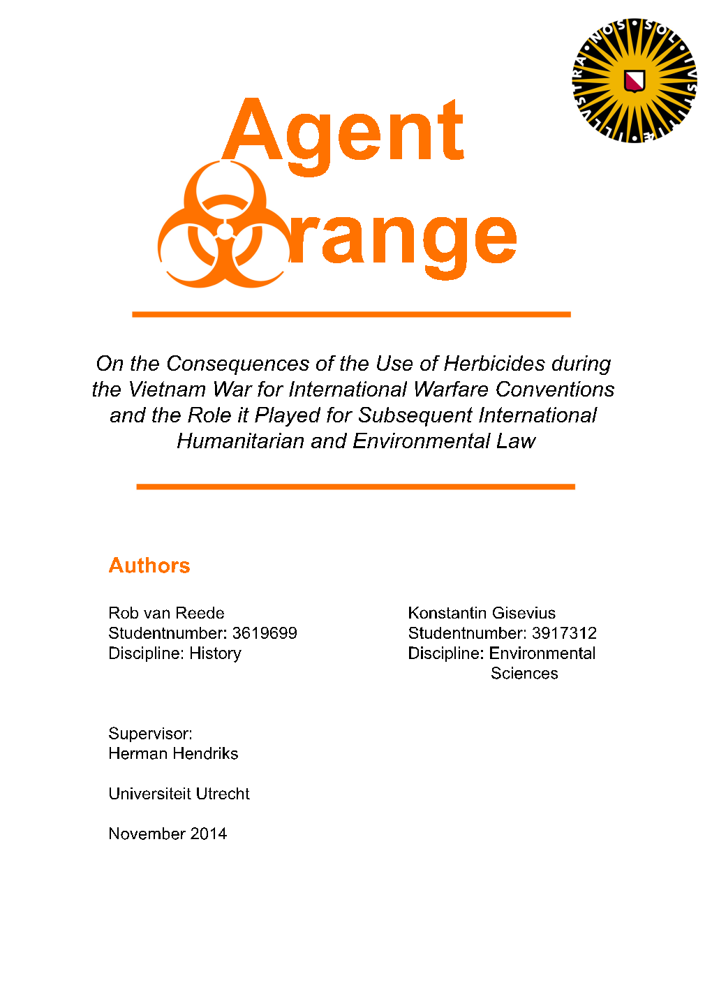 Bachelor Thesis Agent Orange Final.Pdf